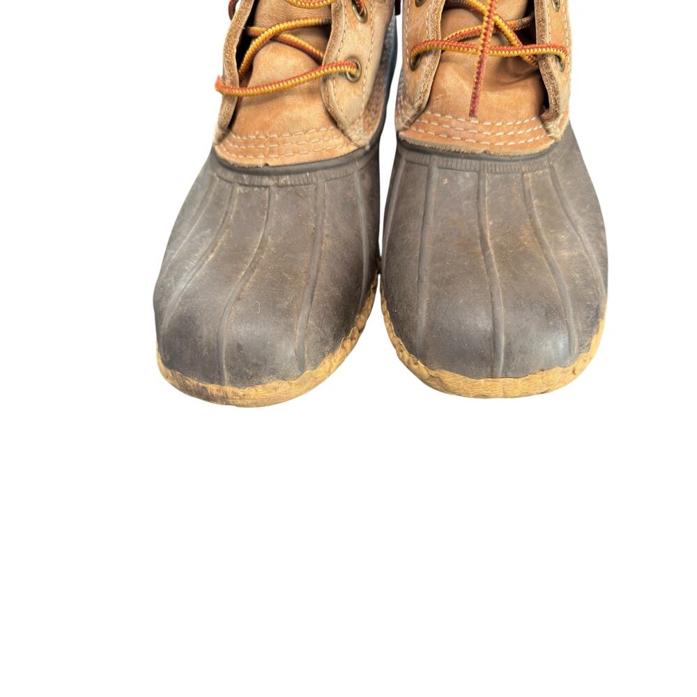 L.L. Bean Unisex Gorp Rain Snow‎ Lace Up Waterproof Rubber Bean Boots Size 10 - Picture 2 of 7